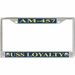USS Loyalty AM-457 License Plate Frame