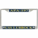 USS Lubbock APA-197 License Plate Frame