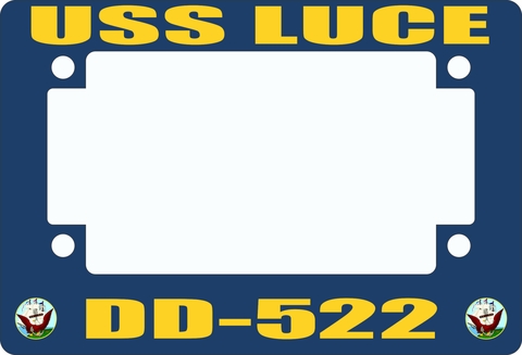 USS Luce DD-522 Motorcycle Frame