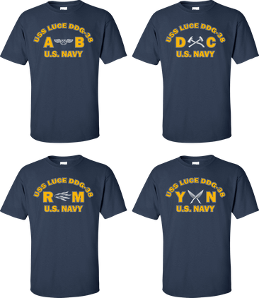 USS LUCE DDG-38 Rates Apparel