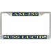 USS Lucid AM-259 License Plate Frame