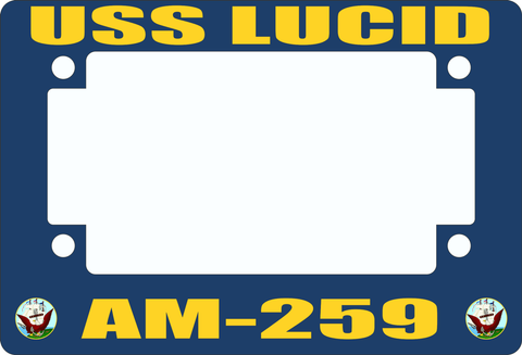 USS Lucid AM-259 Motorcycle Frame