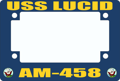 USS Lucid AM-458 Motorcycle Frame
