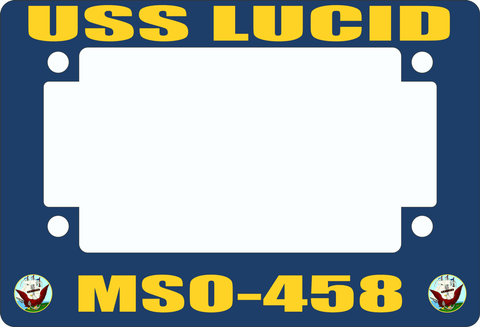 USS Lucid MSO-458 Motorcycle Frame