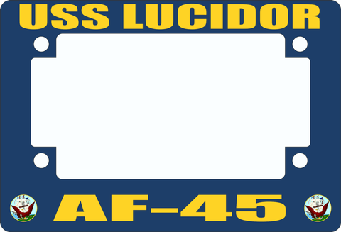 USS Lucidor AF-45 Motorcycle Frame