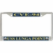 USS Lunga Point CVE-94 License Plate Frame