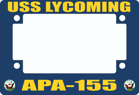 USS Lycoming APA-155 Motorcycle Frame