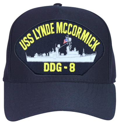 USS Lynde McCormick DDG-8 Ball Cap Hat