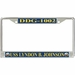 USS Lyndon B. Johnson DDG-1002 License Plate Frame