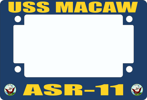 USS Macaw ASR-11 Motorcycle Frame