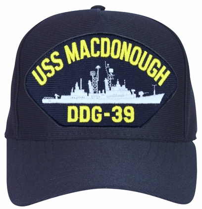 USS MacDonough DDG-39 Ship Cap