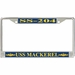 USS Mackerel SS-204 License Plate Frame