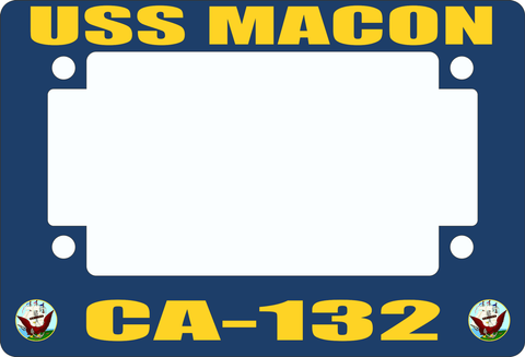 USS Macon CA-132 Motorcycle Frame