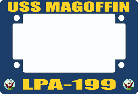 USS Magoffin LPA-199 Motorcycle Frame