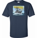 USS Mahan DDG-72 Printed Art T-Shirt