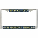 USS Mahlon S. Tisdale FFG-27 License Plate Frame