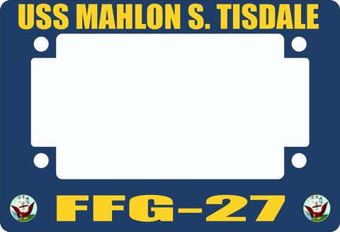 USS Mahlon S. Tisdale FFG-27 Motorcycle Frame