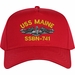 USS Maine SSBN-741 Custom Embroidered Cap