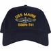 USS Maine SSBN-741 Custom Embroidered Cap