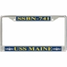 USS Maine  SSBN-741 License Plate Frame