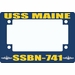 USS Maine SSBN-741 Motorcycle Frame