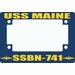 USS Maine SSBN-741 Motorcycle Frame