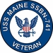 USS Maine SSBN-741 Veteran Decal Sticker