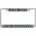 USS Mainstay AM-261 License Plate Frame