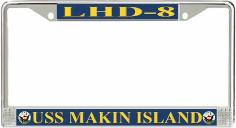 USS Makin Island LHD-8 License Plate Frame
