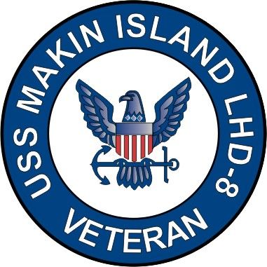 USS Makin Island LHD-8 Veteran Decal Sticker