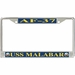 USS Malabar AF-37 License Plate Frame