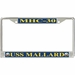 USS Mallard MHC-30 License Plate Frame