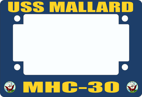 USS Mallard MHC-30 Motorcycle Frame
