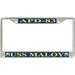 USS Maloy APD-83 License Plate Frame
