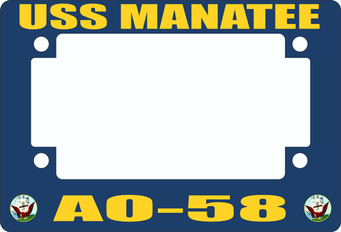 USS Manatee AO-58 Motorcycle Frame