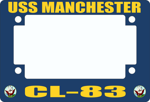 USS Manchester CL-83 Motorcycle Frame