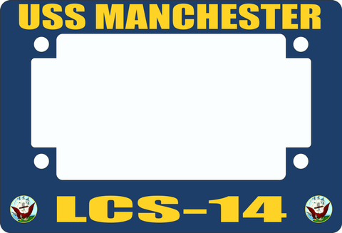 USS Manchester LCS-14 Motorcycle Frame