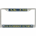 USS Manderson Victory AK-230 License Plate Frame