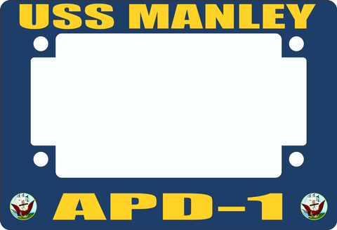 USS Manley APD-1 Motorcycle Frame