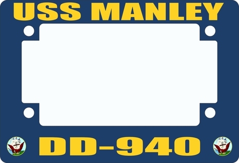USS Manley DD-940 Motorcycle Frame