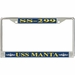 USS Manta SS-299 License Plate Frame