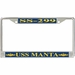 USS Manta SS-299 License Plate Frame