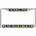 USS Marabout AMc-50 License Plate Frame
