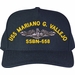 USS Mariano G. Vallejo SSBN-658 Custom Embroidered Cap