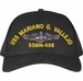 USS Mariano G. Vallejo SSBN-658 Custom Embroidered Cap