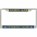 USS Mariano G. Vallejo SSBN-658 License Plate Frame