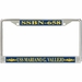 USS Mariano G. Vallejo SSBN-658 License Plate Frame