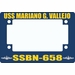 USS Mariano G. Vallejo SSBN-658 Motorcycle Frame
