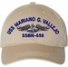 USS Mariano G Vallejo SSBN-658 with Dolphins Unstructured Dad Cap