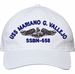 USS Mariano G Vallejo SSBN-658 with Dolphins Unstructured Dad Cap